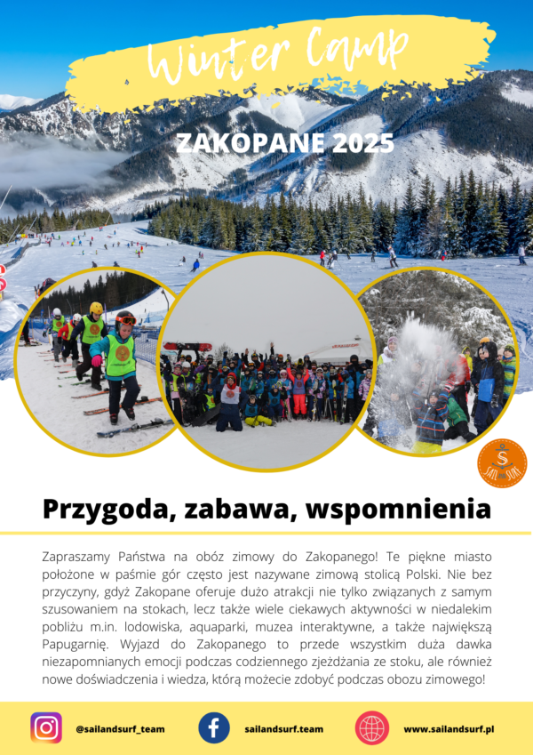 obóz zimowy zakopane 2025